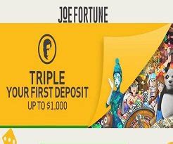 joefortune bonus code